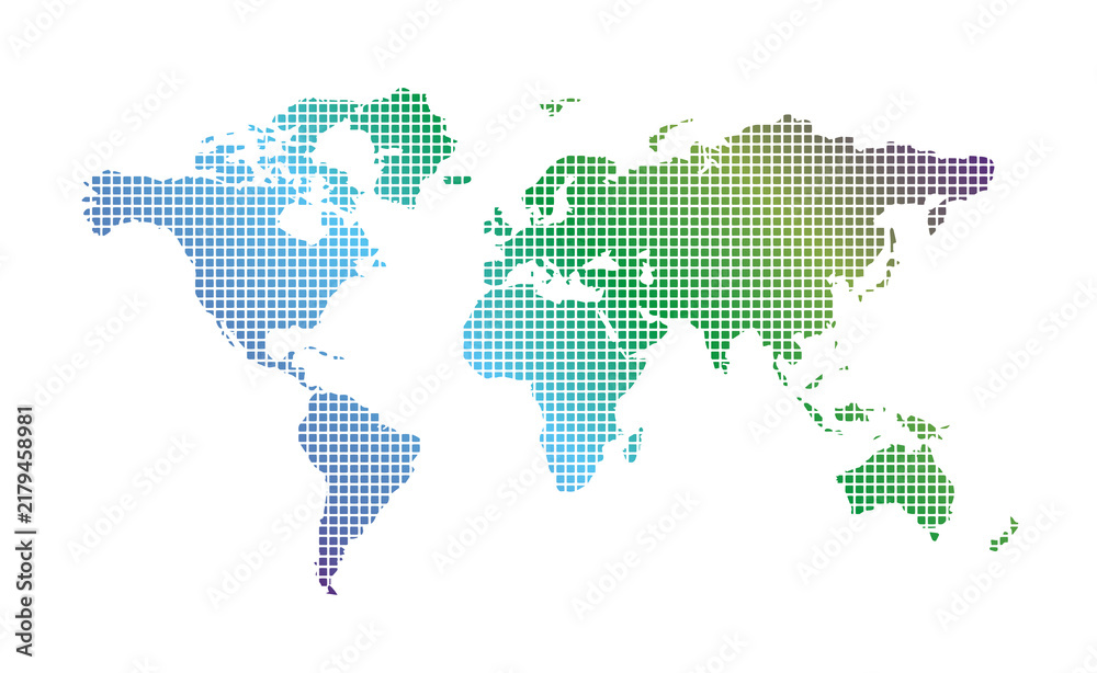 Fototapeta premium world map 