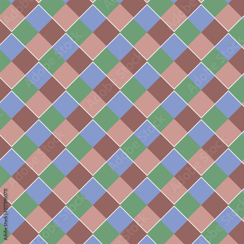 abstact daimond Seamless Pattern. Abstract geometric blue and multiple colour daimond patten . Wireframe mesh with magical glow. Vector illustration art.