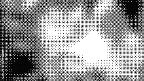 Abstract halftone dot pattern background with monochrome gradient and distressed texture