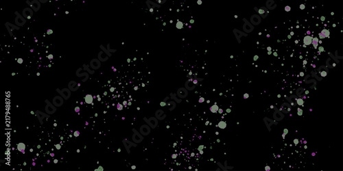 small drops of rain, snow on a black background. Falling Snow down On The Black Background. Many water bubbles on black background, closeup. pink particles falling on a white background.
