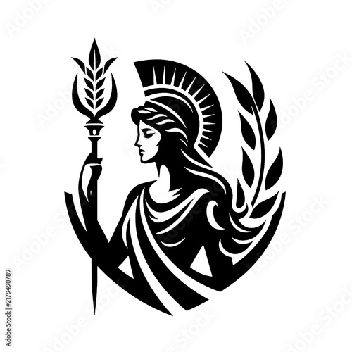 woman in armor
