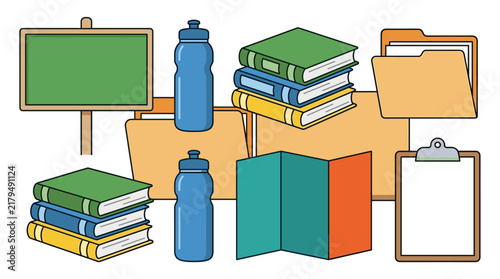 School and Office Stationery Supply Collection
