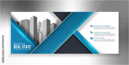 Real Estate Business Banner Design Template For Social Media