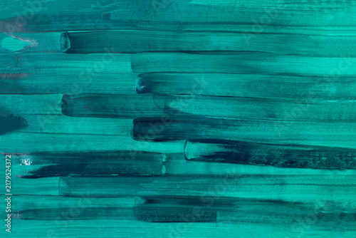 Turquoise Watercolor Brush Strokes Abstract Texture Background