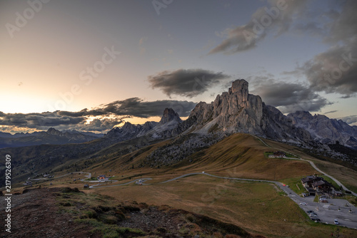 italy, passo giau, dolomity, mountain, alpy, włochy, cortina dampezzo, lagazu...