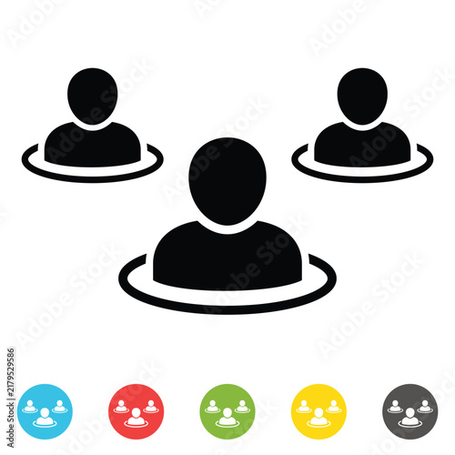 Vector illustration of social network icons