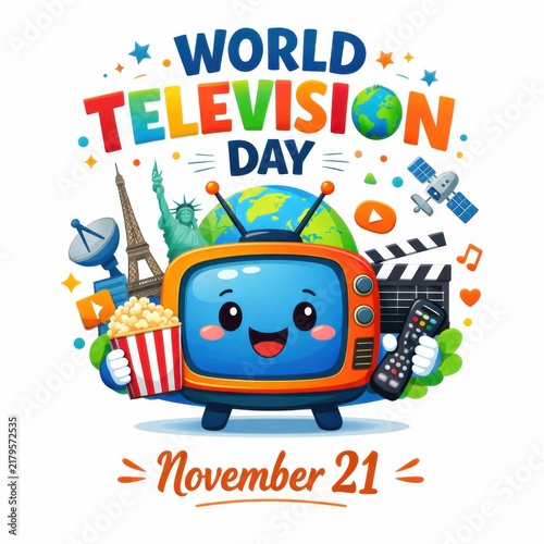 World Television Day, November 21, cartoon TV