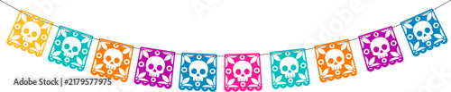 dia los muertos bunting