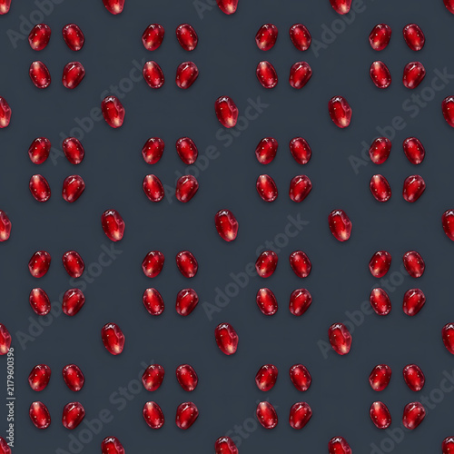 Red Bell Peppers Seamless Pattern Minimal Vegetable Kitchen Food Surface Design