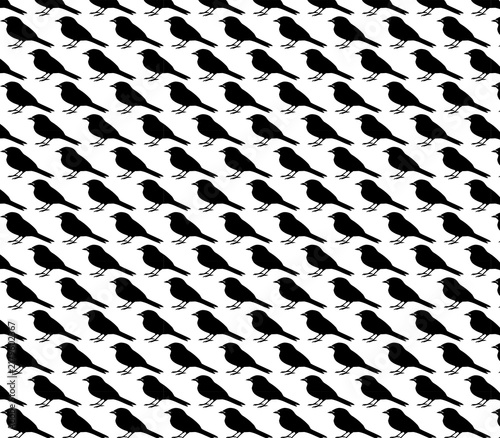 black and white seamless pattern