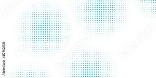 Transparent Vector Gradient Blue Color Halftone Background Staggered Dots Pattern modern dotted arts abstract
