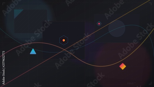 Modern Abstract Geometric Pattern Background