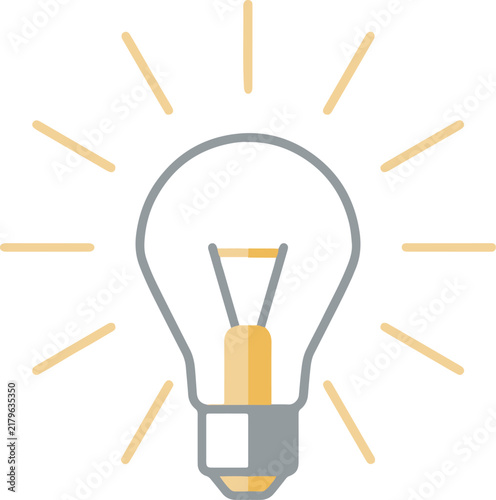 Light Bulb Idea Vector Illustration with Pencil and Drawing Tools for Education, Creativity, Business, Office, School and Innovative Design Concepts