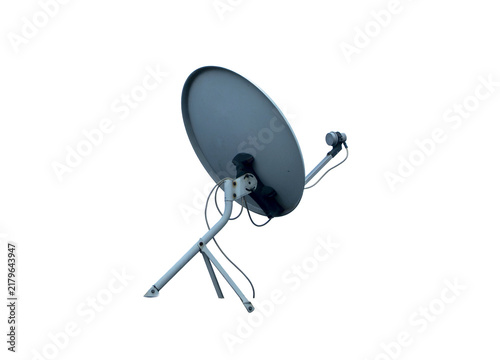 Foto satellite dish on transparent background