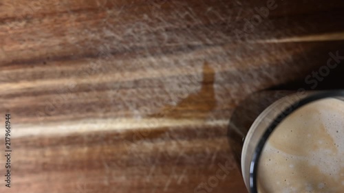 Seamless Loop Stop Motion of Coffee Cup 