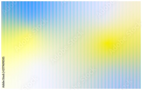 Abstract vertical striped background pattern with soft blue and yellow gradient colors
