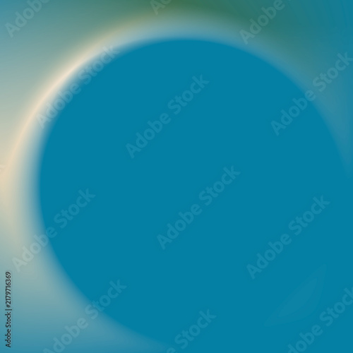 Celestial Blue Circular Gradient Mesh