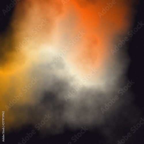 Cosmic Solar Dust Smoke Abstract Background