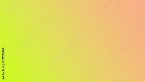 Gradient background blends shades of yellow orange and light green