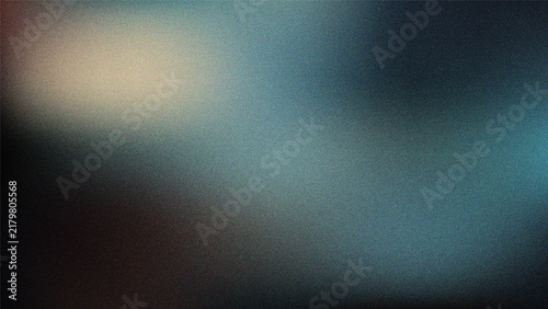 Abstract soft blurred gradient background with moody lighting and grain texture