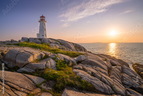 Der Leuchtturm von Peggy's Cove