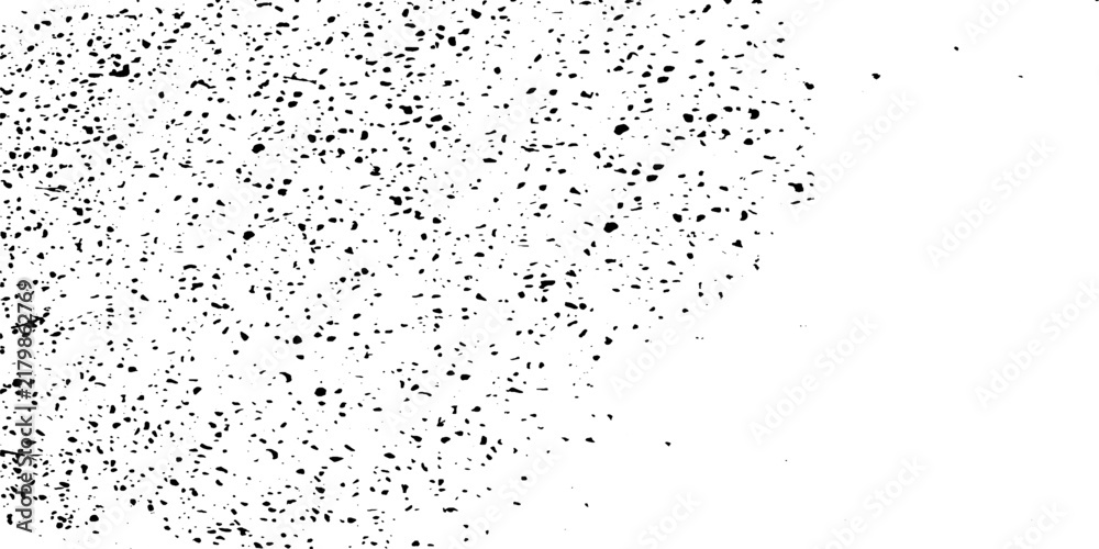 Obraz premium Abstract vector noise. Small particles of debris and dust. Distressed uneven background. Grunge with fine grains isolated on white background. Vector illustration. EPS10.