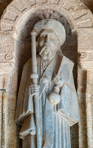 Obraz na płótnie Statue of Saint James of Compostela