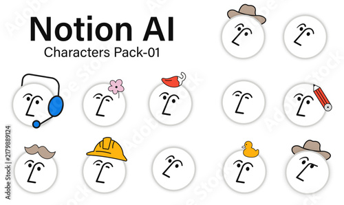 Notion AI Character | Avatar Collection