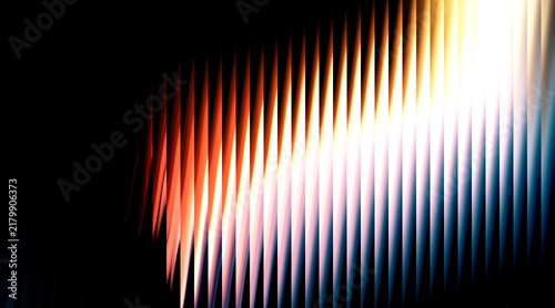 Vertical stripes with gradient colors create a bright abstract glass effect pattern luminescence illumination radiance shimmer gleam color chromatic spectrum
