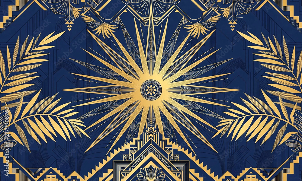 Art Deco Sunset
