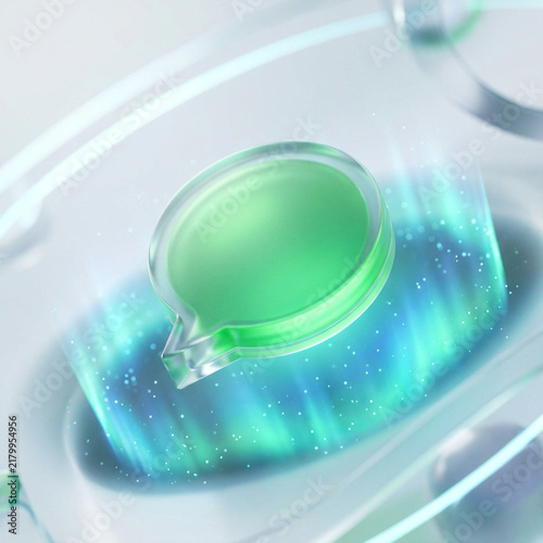 Modern Green Messaging App Icon – 3D Chat and Digital Communication Concept