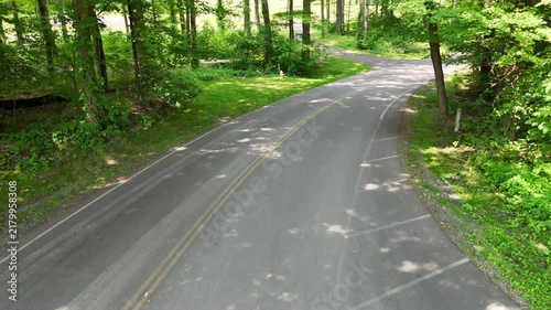 Green Lakes State Park - Roadway Meandering