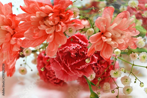 カーネーションの花束
