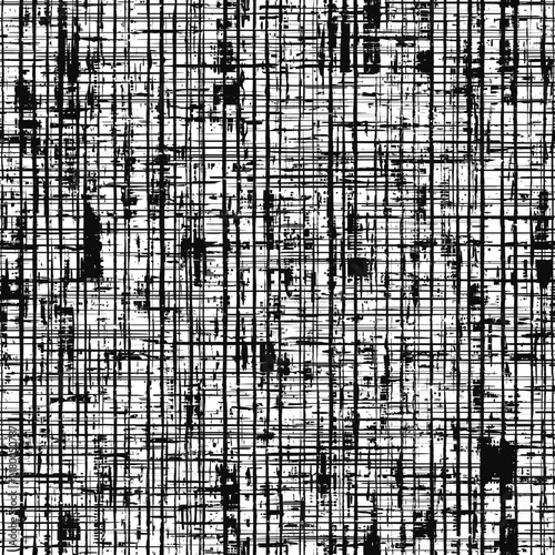 Seamless pattern, texture of burlap, canvas, vector print