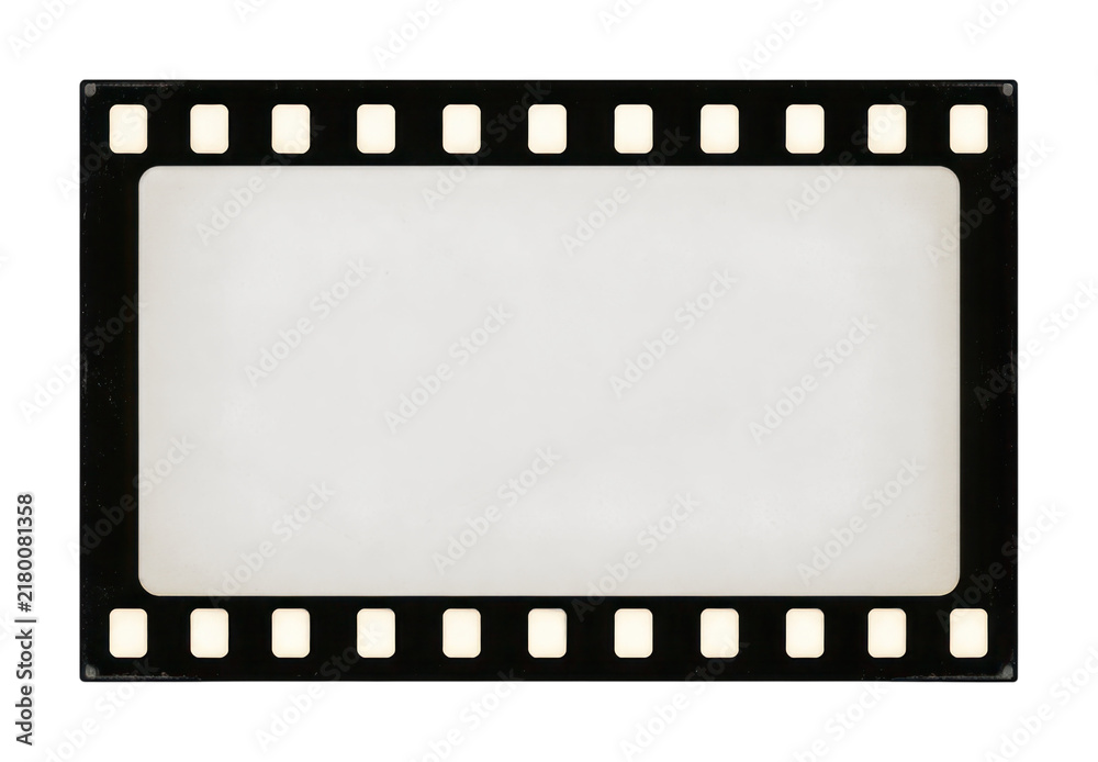 Fototapeta premium PNG Blank filmstrip frame template