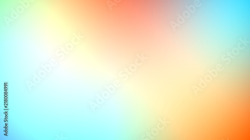 Abstract soft pastel gradient mesh background in warm yellow, orange, and teal