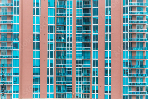 Foto Luxury appartment building in Miami Florida USA