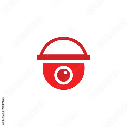 surveillance camera icon vector illustration