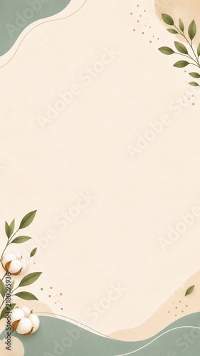 background with flowers