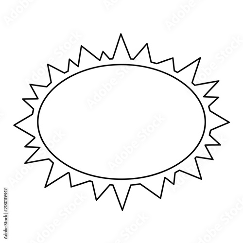 Sun outline