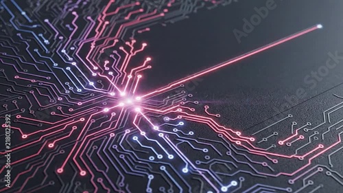 Futuristic Data Network with Connected Nodes