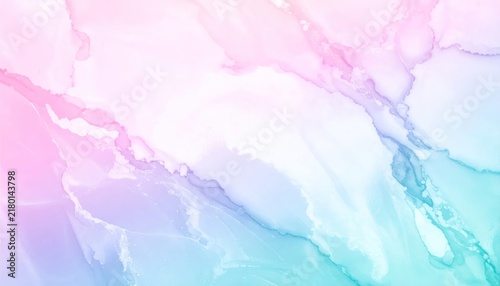 Soft Pastel Abstract Watercolor Texture Flowing Across Minimal Background