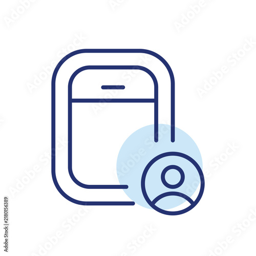 Personal window seat, preferred flight seating. Pixel perfect, editable stroke vector icon