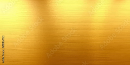 Принти на полотні Gold Metal Texture Background with Brushed Metallic Surface, Polished Golden Ste