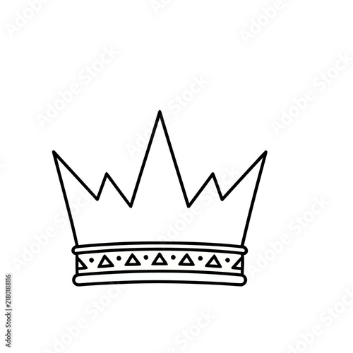 Simple Crown Illustration