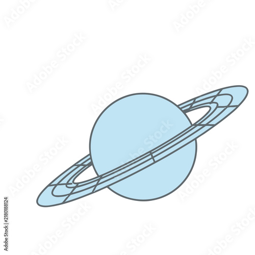 Planet with rings