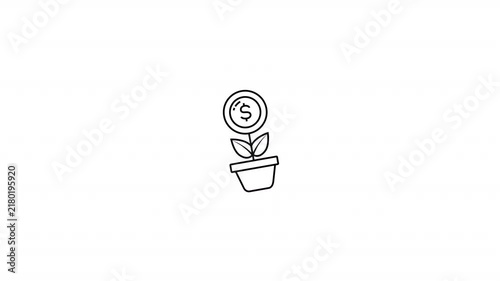 Money Plant Icon