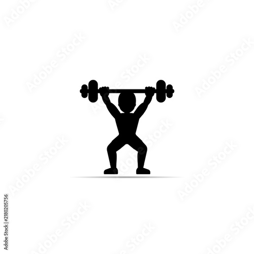 man exercising with dumbbell