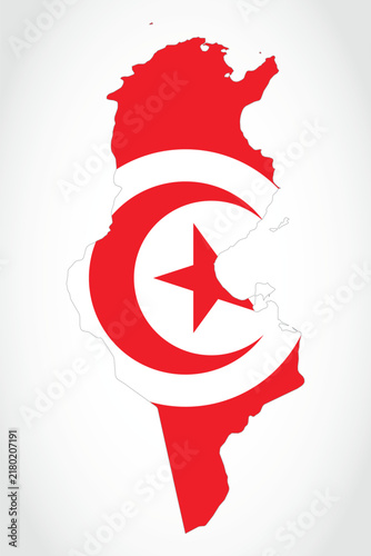 фотографія Vector graphic artwork suitable for print and web containing flat detailed map o