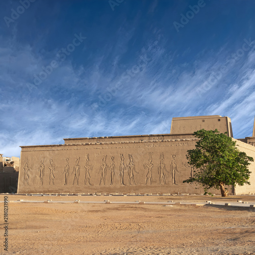 Cuadro en lienzo Edfu Temple of Horus, Edfu, Egypt